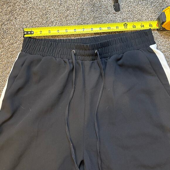 RIVER ISLAND Women's Black Waist Side Stripe Joggers Size 10 - Picture 9 of 12